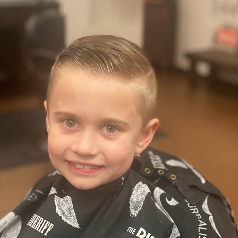 childs haircut
